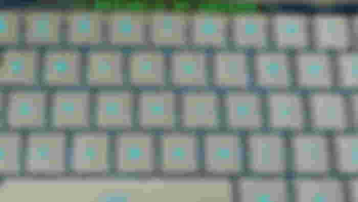 ASUS ROG Falchion RX Low Profile keyboard with the RGB on