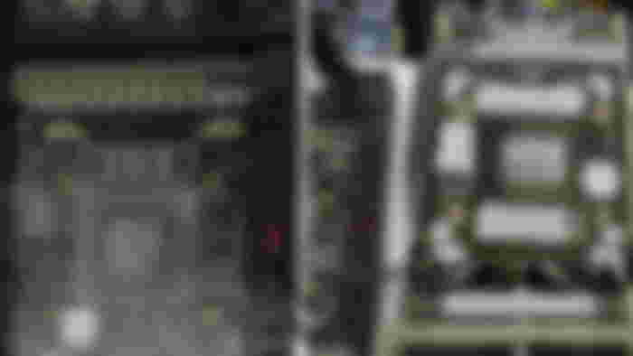 A side by side image of the scam Nvidia 4090 graphics card without a GPU