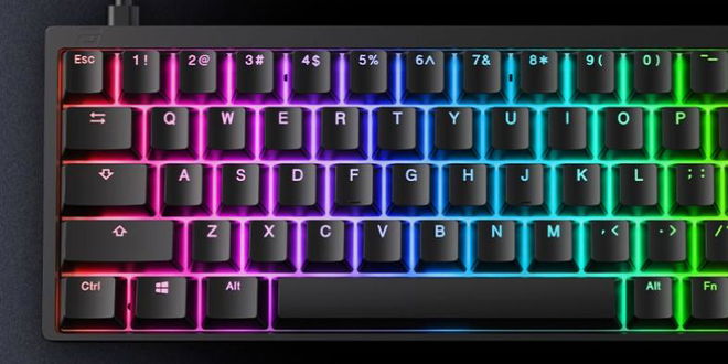Endgame Gear KB65HE RGB lighting