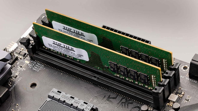 RAM in PC building attached to CPU