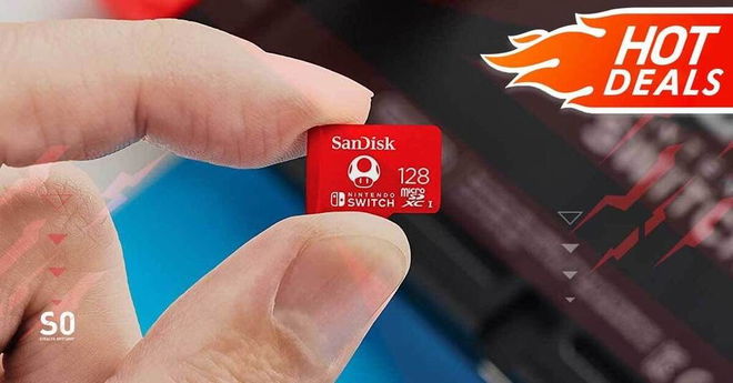 Hot Black Friday deal: Get 56% OFF this Nintendo Switch micro SD card, with 128GB storage!