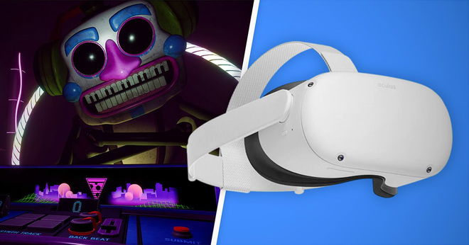 FNaF: Help Wanted 2 Meta Quest - An image of a scary cartoon figure