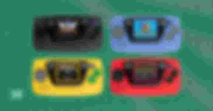 SEGA Game Gear Micro colours