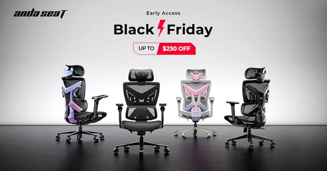 AndaSeat Is Holding Its Biggest Ever Pre-Black Friday Flash Sale 