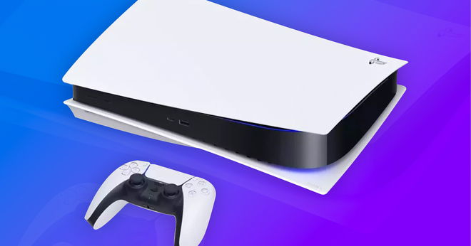 An image of PS5 and its controller - PS5 Mic Echo