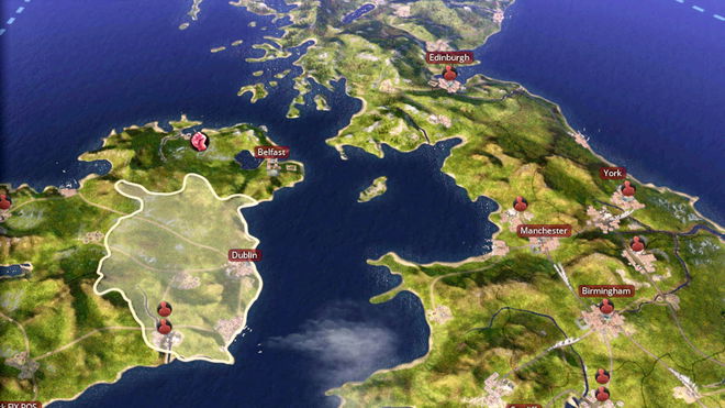 Victoria 3 console commands and cheats - An image of a map from the game