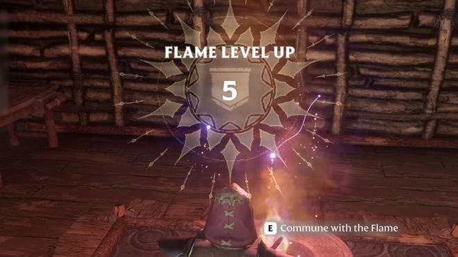 Upgrading Enshrouded Flame Level