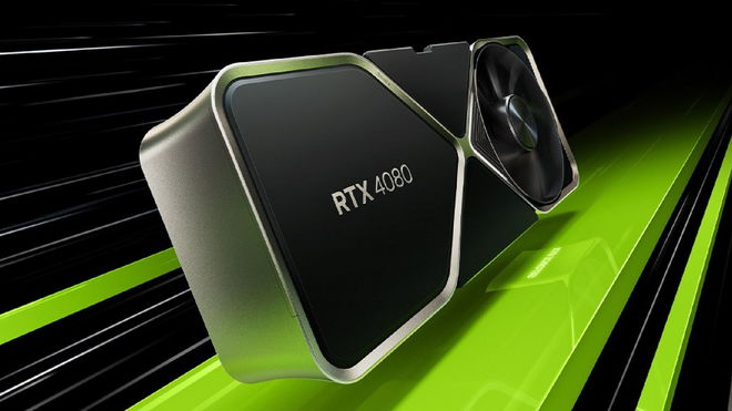 Nvidia 4080 card in press image