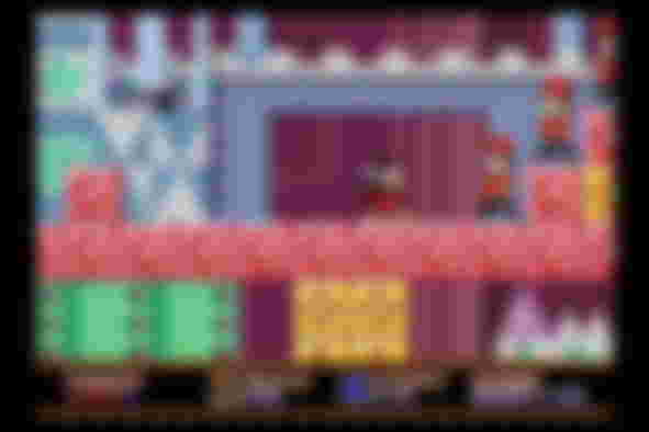Disney 16-bit renaissance - Mickey fighting toy soldiers