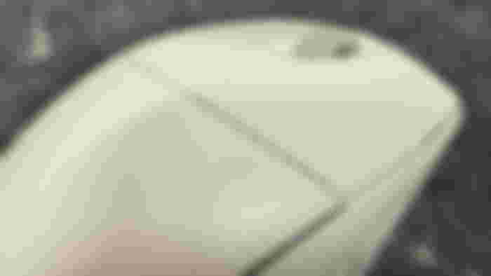 Close-up of the main buttons on the Corsair M75 Wireless
