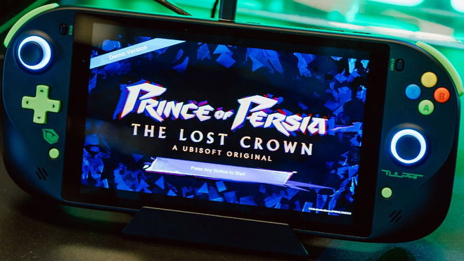 New Tulpar PC gaming handheld showcased at IEM 2024