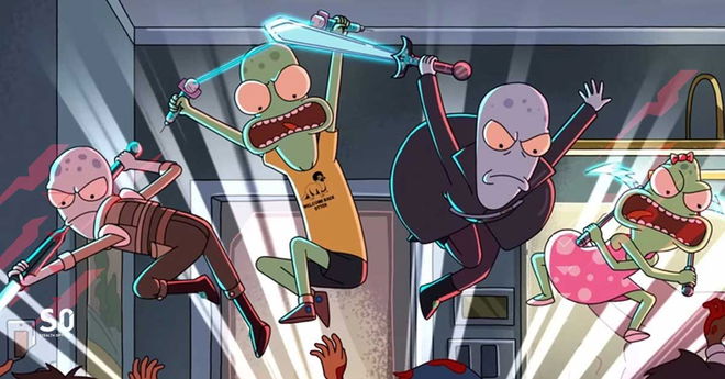 Xbox One Solar Opposites game: win a new console while hyping up Rick And Morty co-creator Justin Roiland's new Hulu series
