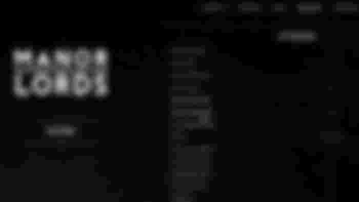 Manor Lords settings menu for camera rotate buttons
