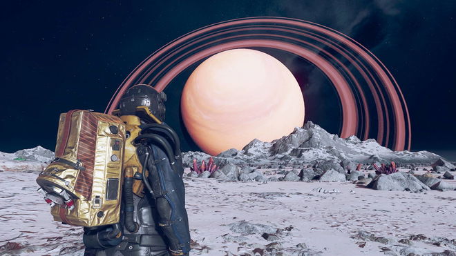 Starfield fitness challenge not working - An image of an astronaut in the game
