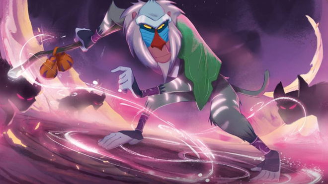 Rafiki, Mystical Fighter Card art