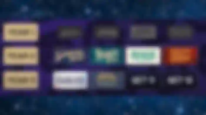 A screen shot of the currently known sets for Disney Lorcana, with the first four rotated out of Core Constructed.